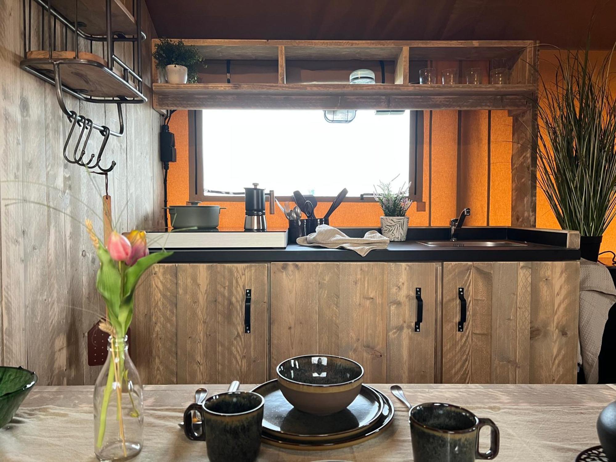 In De Hei Acomodação com café da manhã Mariahout Exterior foto